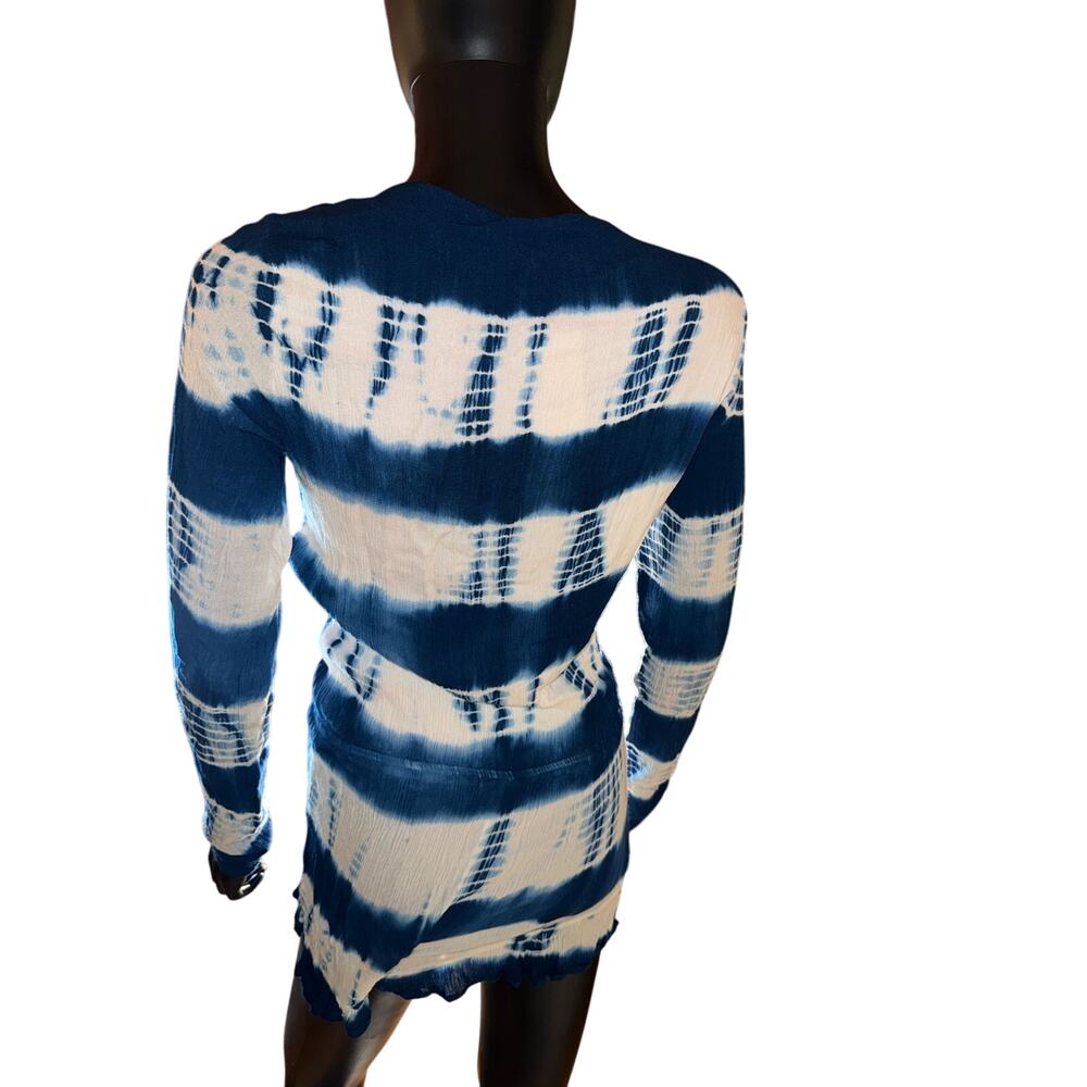 Raga Anthropologie Tie-Dye Plunge Romper Medium NWT - Picture 7 of 10
